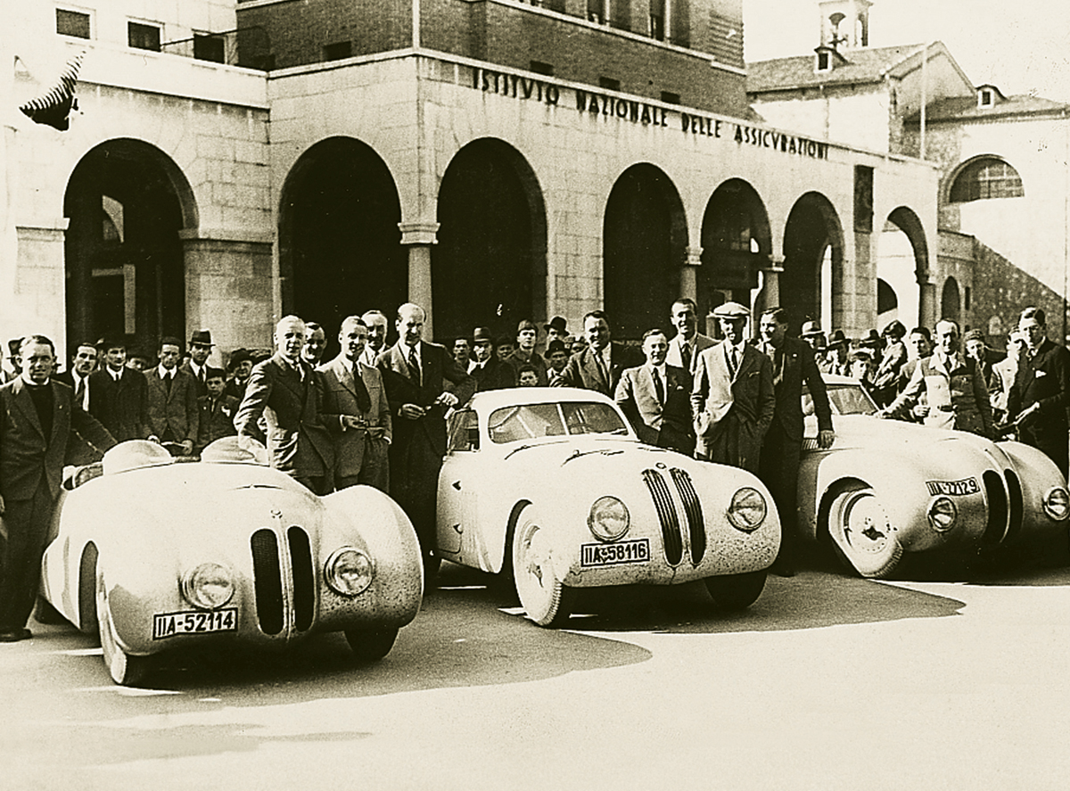 BMWMilleMiglia 80 años del triunfo de BMW en las Mille Miglia