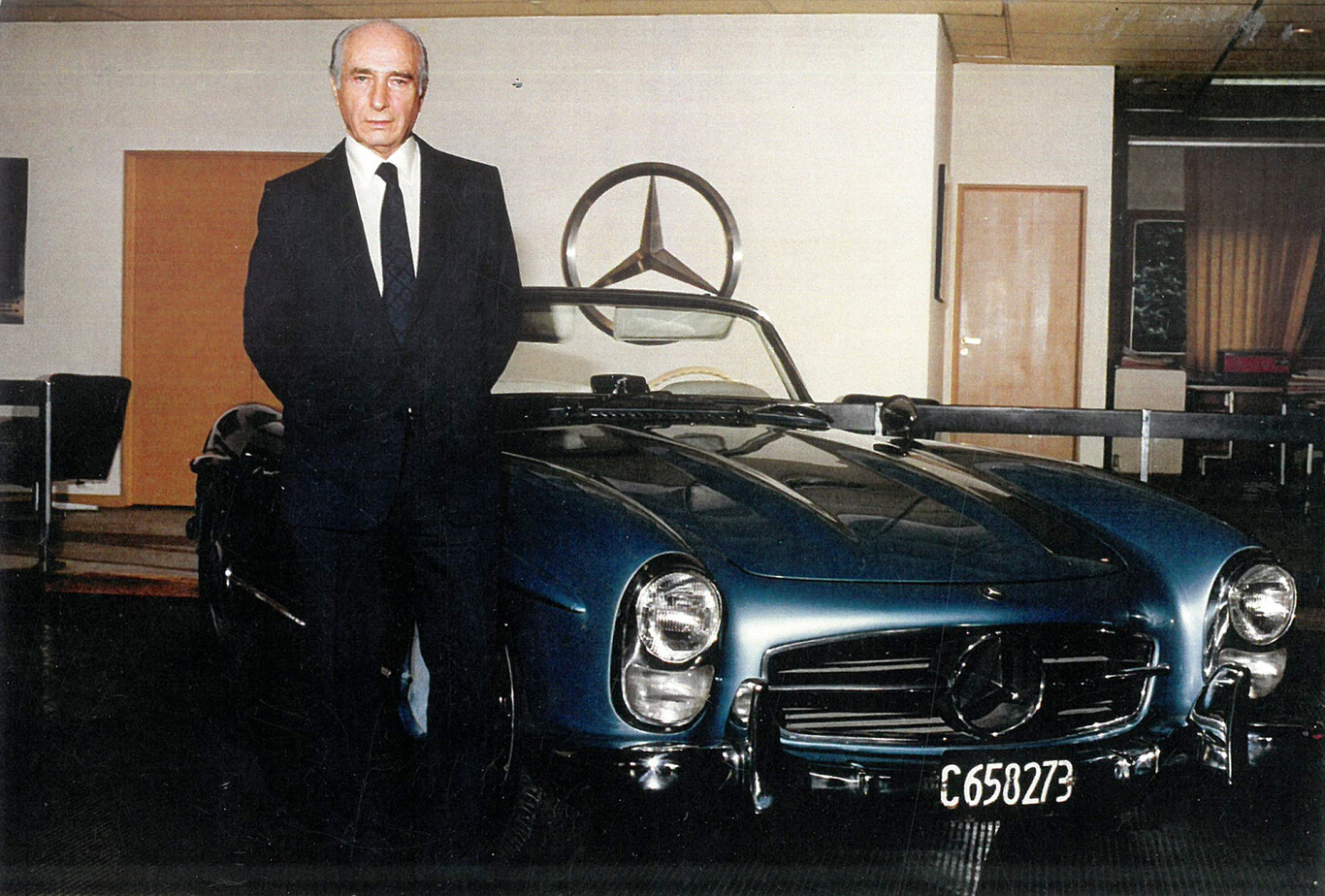300slRloadster_fangio Juan Manuel Fangio