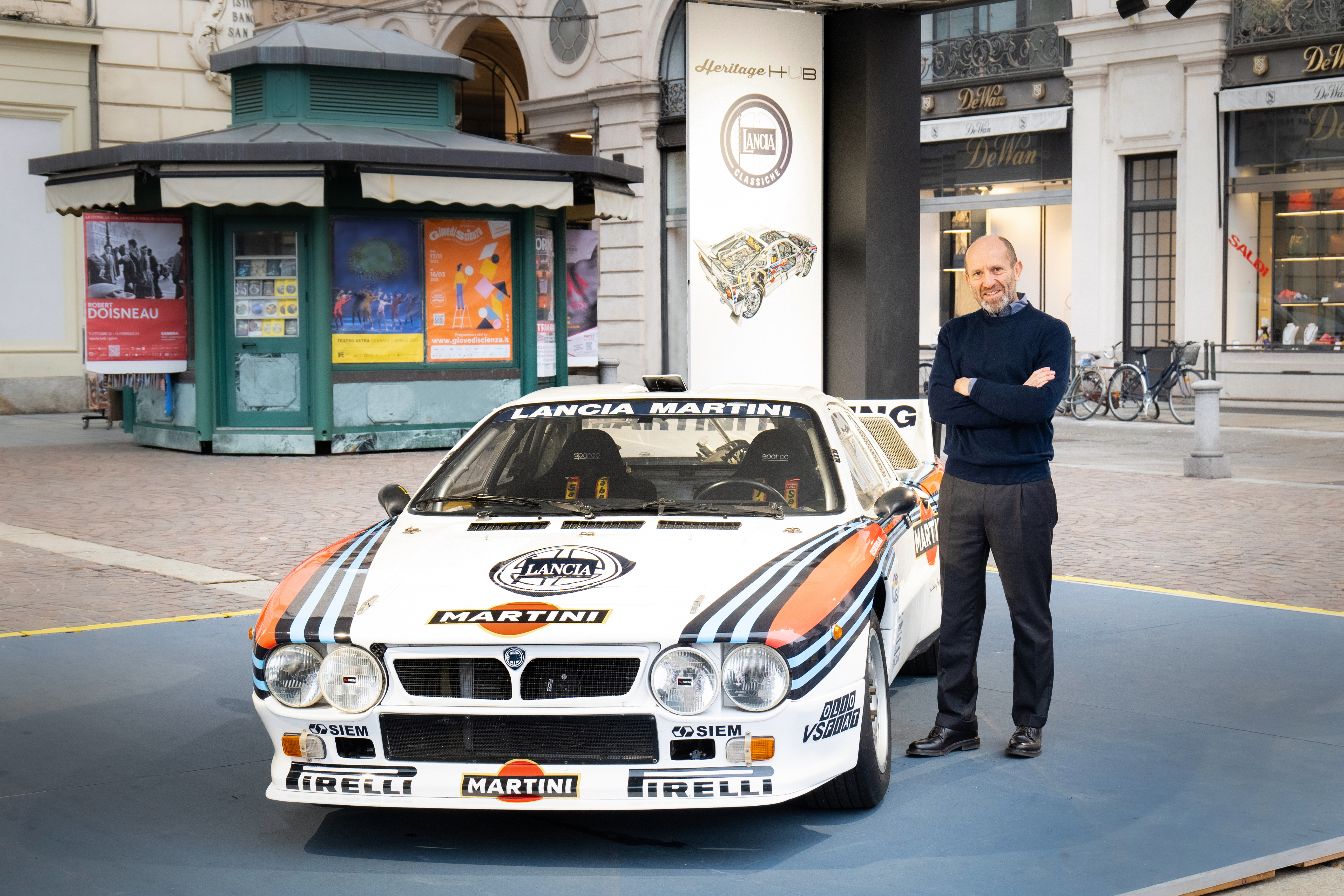 Lancia en el Rally Histórico de Montecarlo