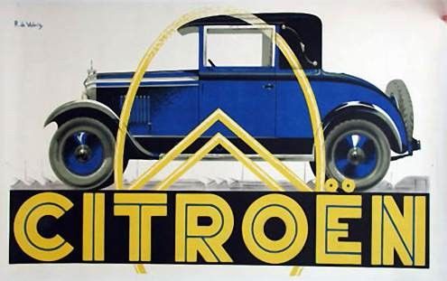Citroën: sus logos a través del tiempo