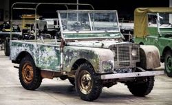 Para celebrar los 70 años de Land Rover...