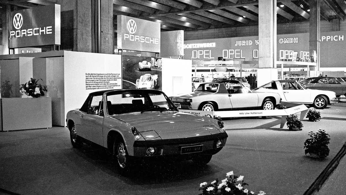 Los 50 años del Porsche 914!