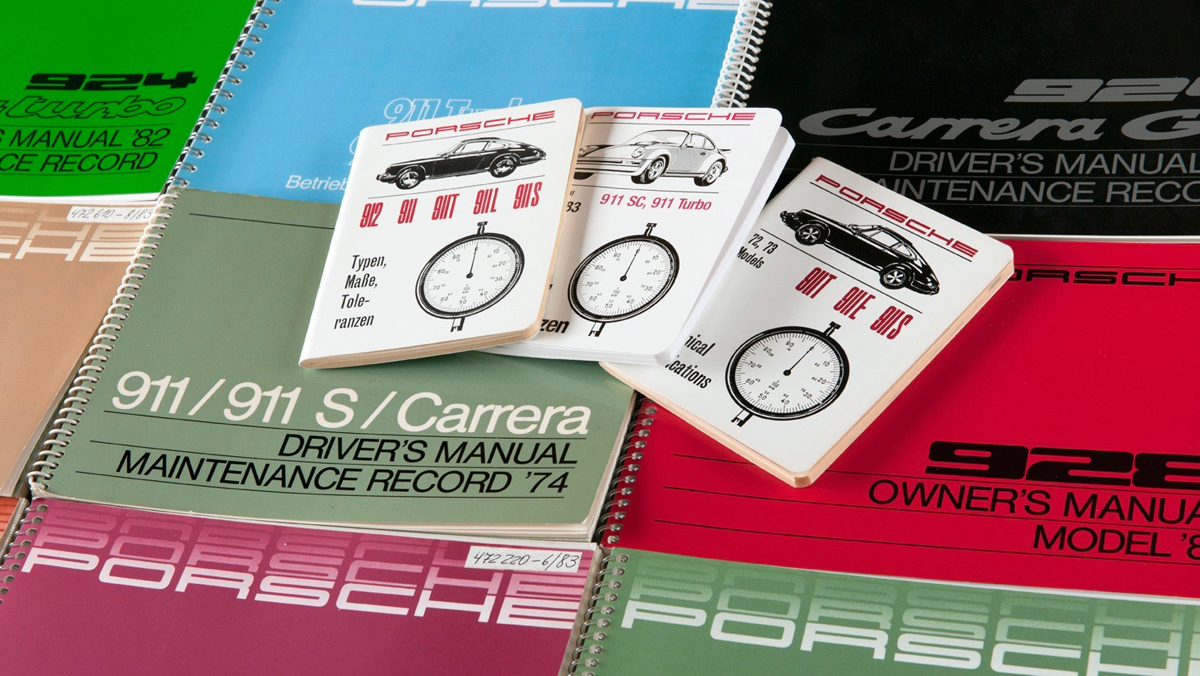 Porsche reimprime sus manuales