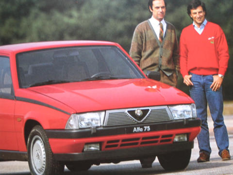 Historia: Alfa Romeo 75. Parte 1