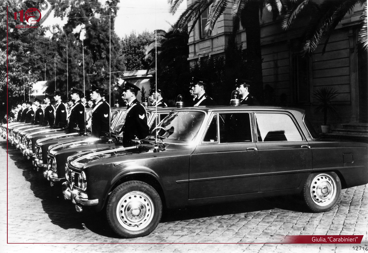 Giulia-Carabinieri_ENG SemanalClásico - Revista online de coches clásicos, de colección y sport - museo storico alfa romeo