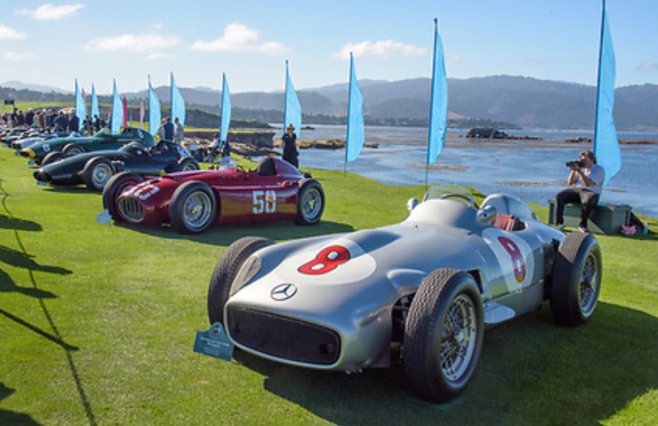 pebble beach homenaje F1