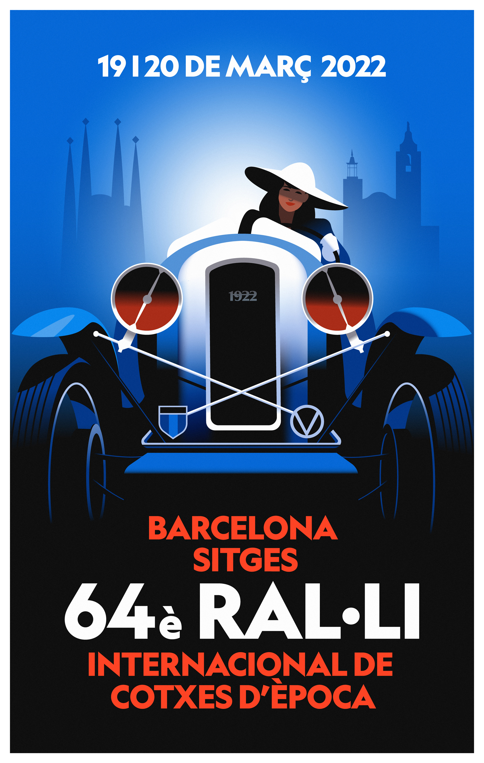 cartel_rallybarcelonasitges Se viene: Rally Barcelona - Sitges 2022 - Semanal Clásico - Revista online de coches clásicos, de colección y sport