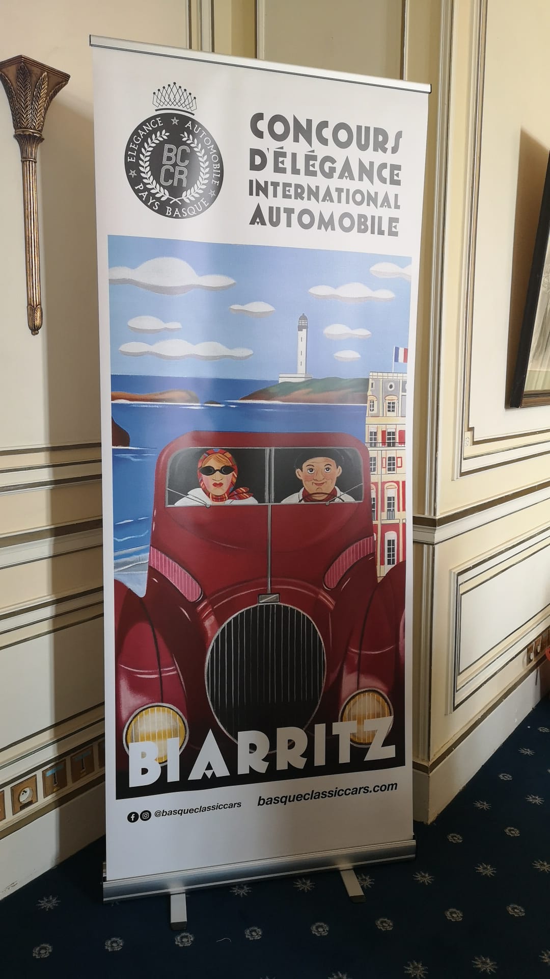 Biadrtiz_concourse_2021 Se viene: Concours d'Élégance International Automobile Biarritz - SemanalClásico - Revista online de coches clásicos, de colección y sport