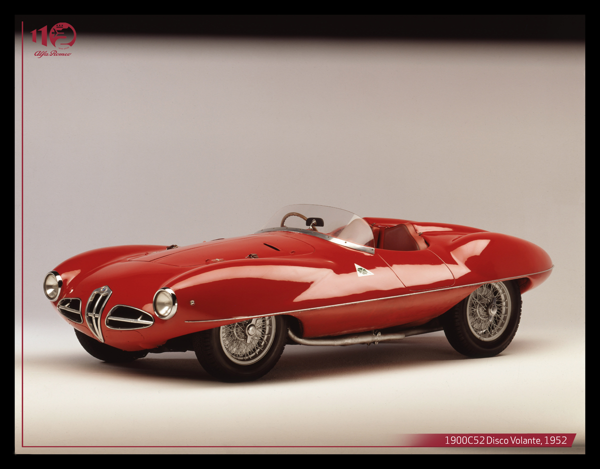 1900C52-Disco-Volante-1952 SemanalClásico - Revista online de coches clásicos, de colección y sport - museo storico alfa romeo