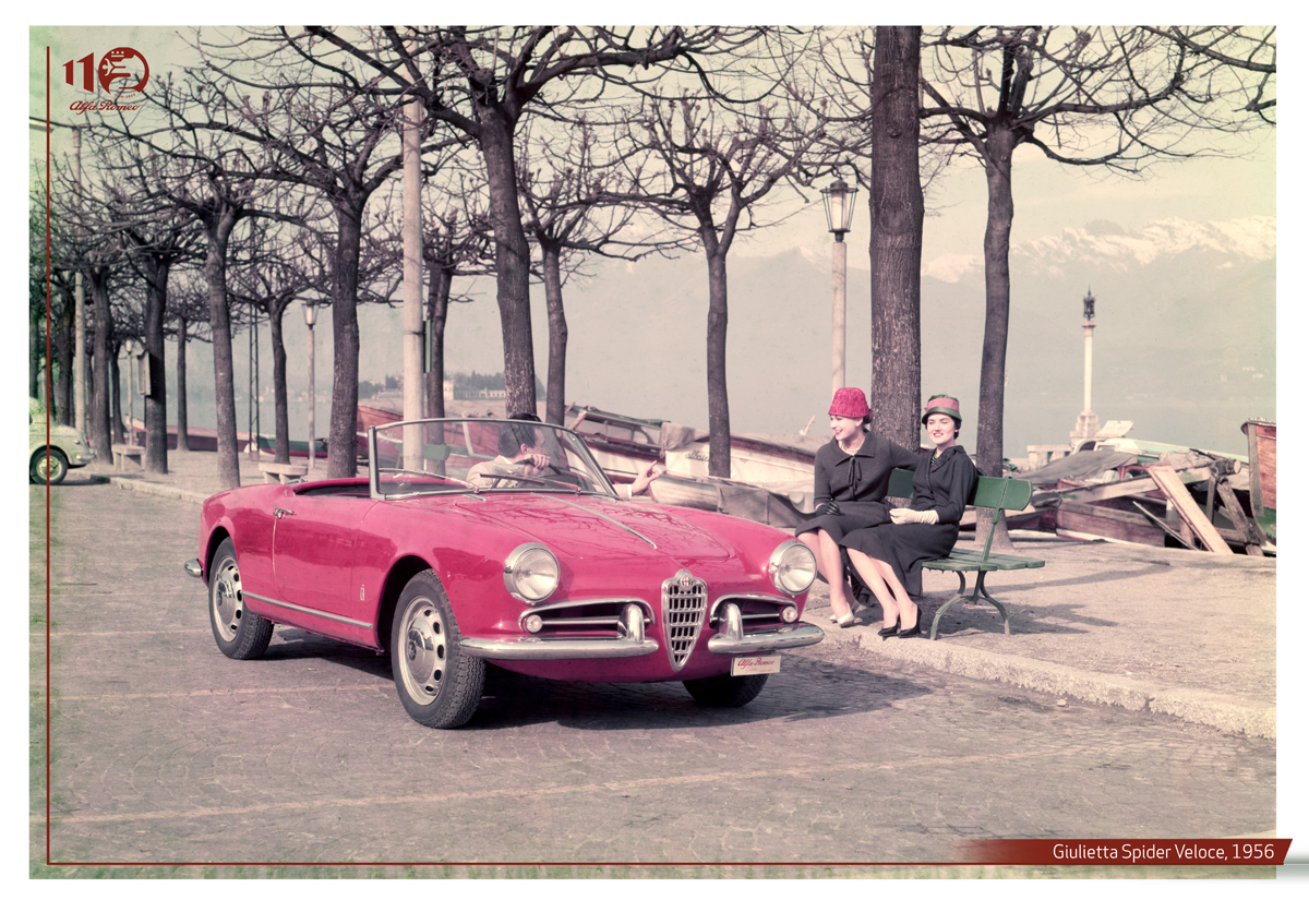 Giulietta-Spider-Veloce-1956 alfa romeo