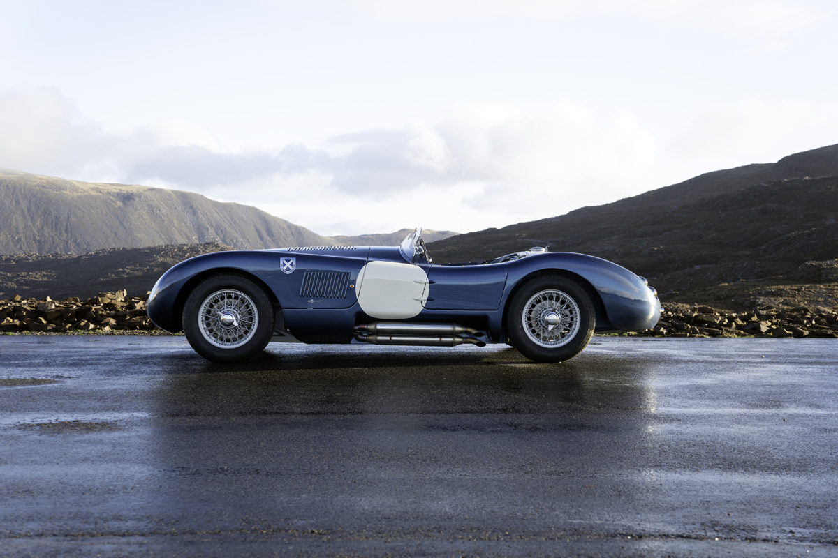 Ecurie-ecosse Ecurie Ecosse presentó su propio Jaguar C-Type