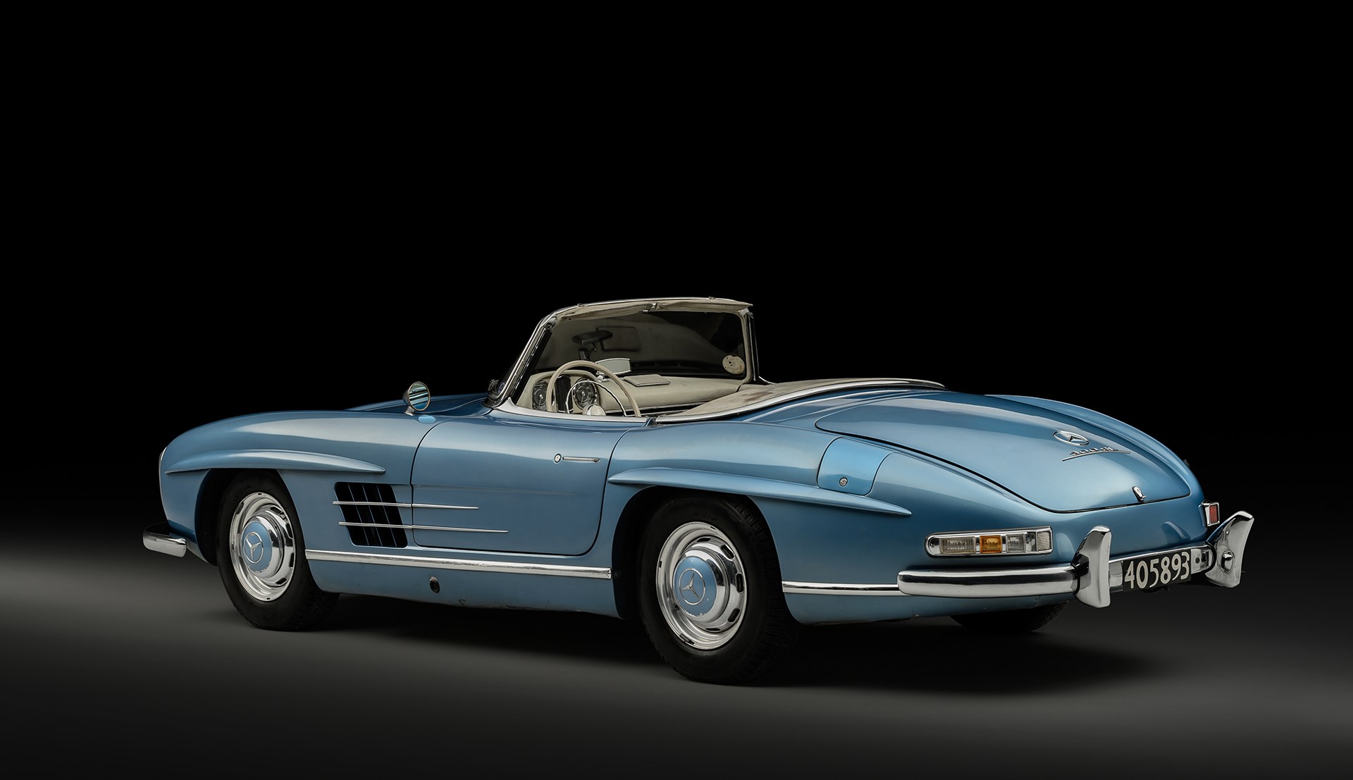 mercedxes_benz_300slr_fangio Se vende: Mercedes-Benz 300 SL Roadster de Fangio