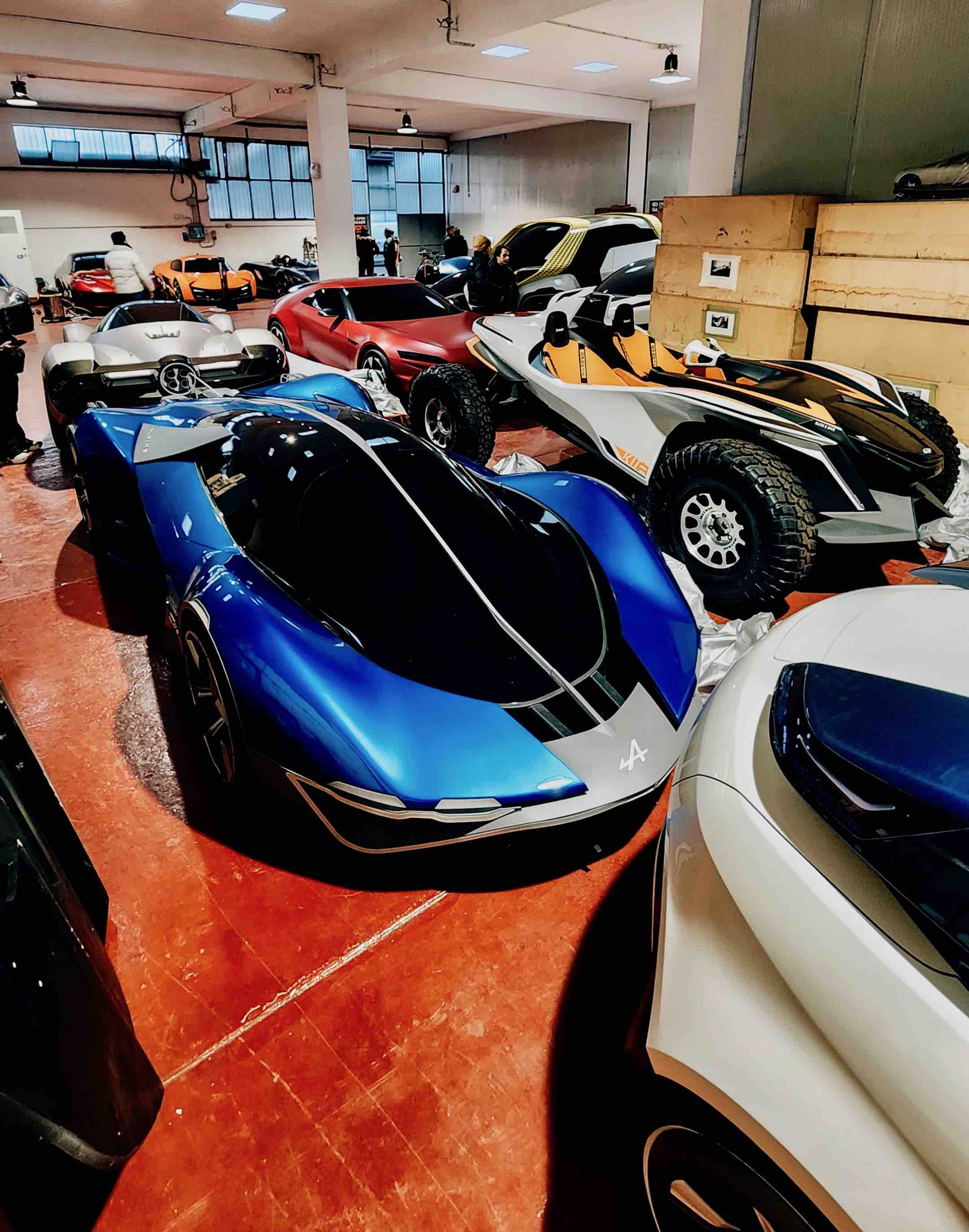 ied_2 Visita: en el garage del IED!