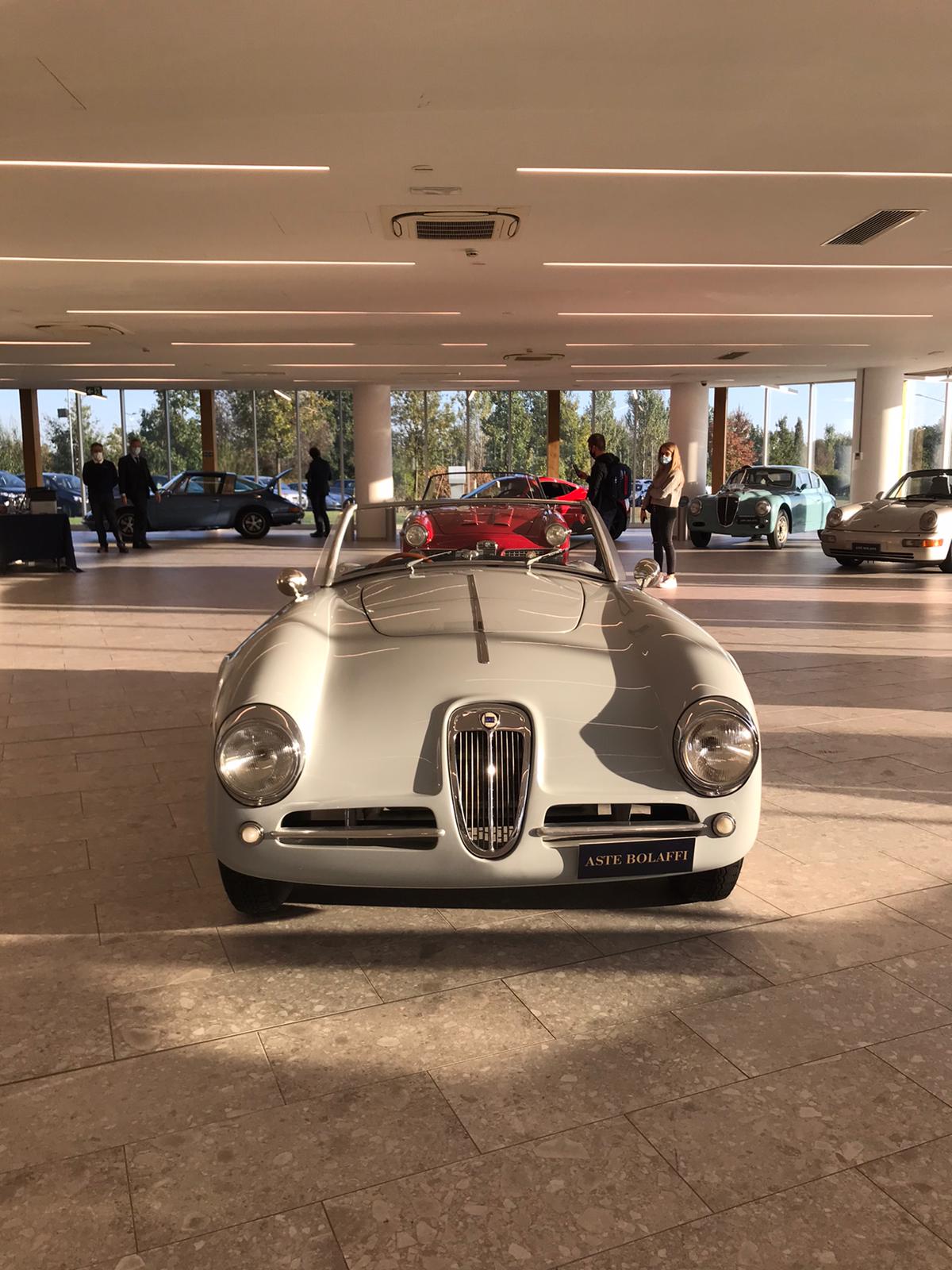 1951_lancia_aprilia Historia: Lancia Aprilia Spyder  Basso carrozzeria Ghia 1951