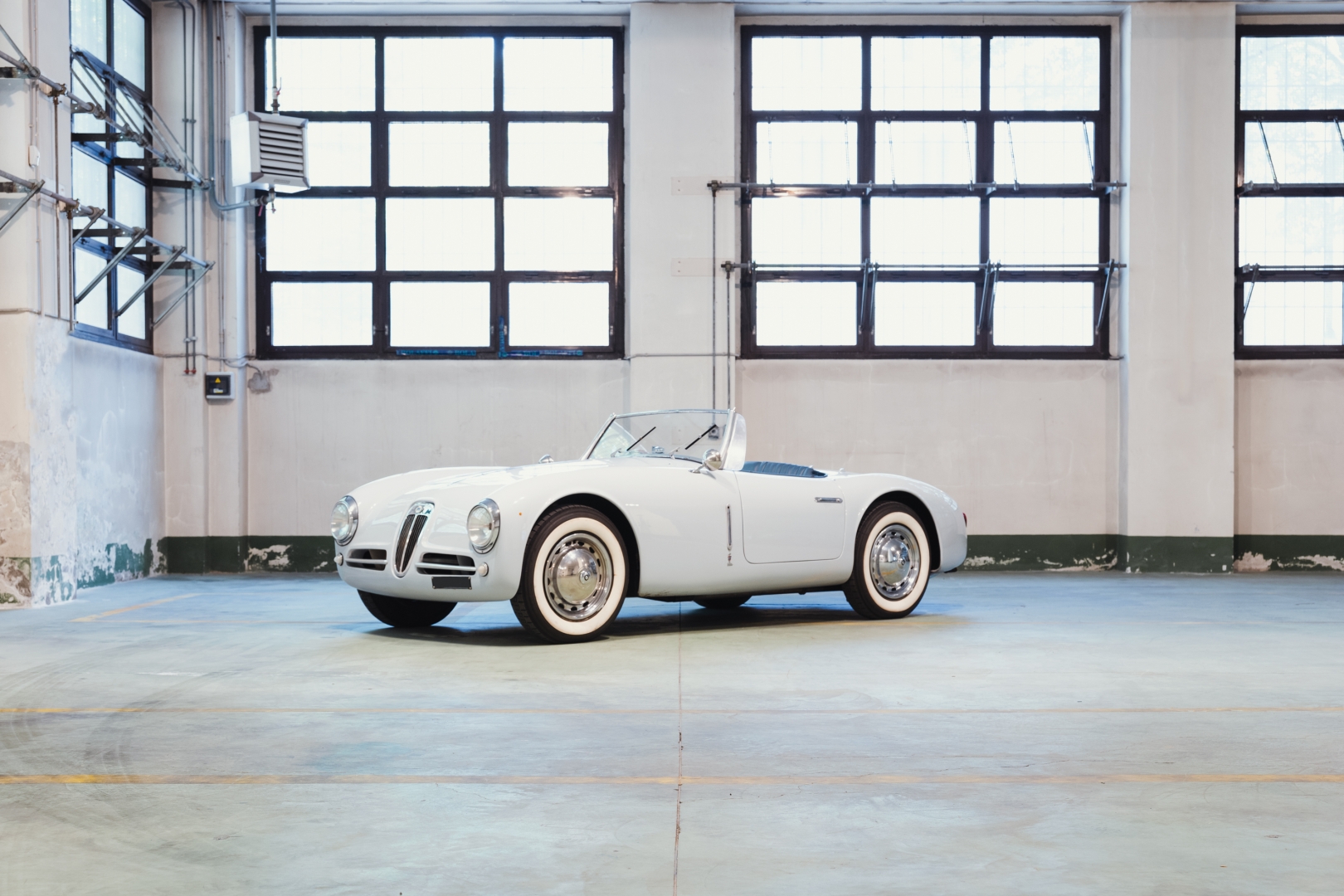 lancia Historia: Lancia Aprilia Spyder  Basso carrozzeria Ghia 1951