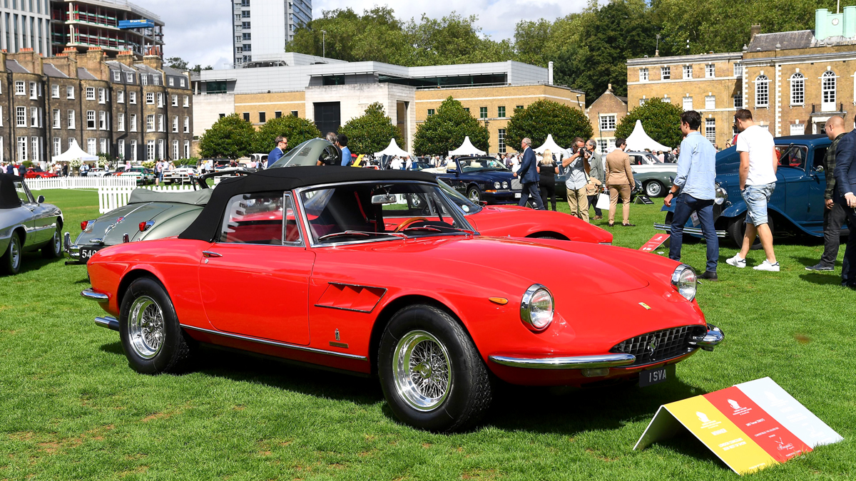 Ferrari330GTS London Concours 2020