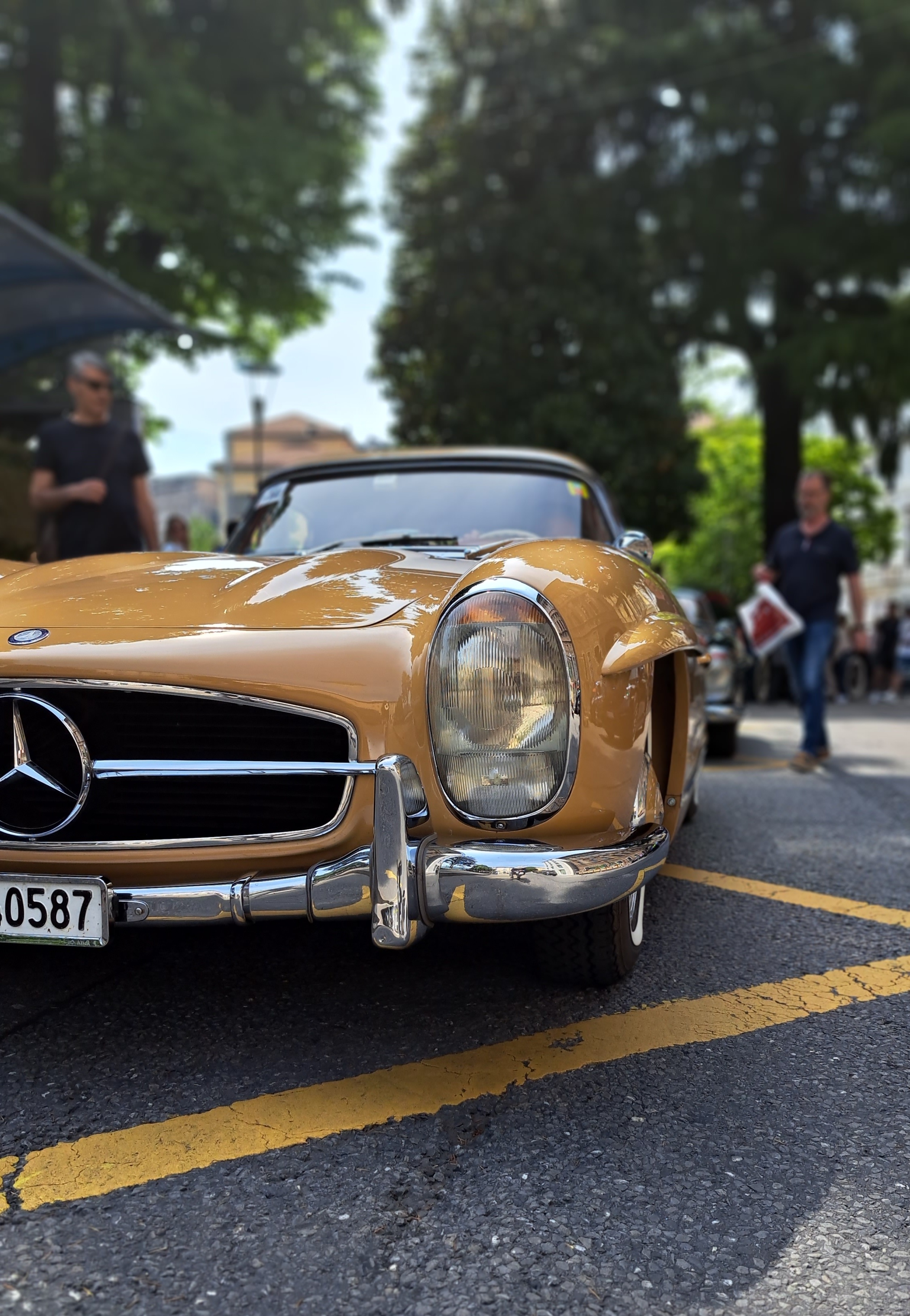 mercedes300SL_luganoelegance Concorso Lugano Elegance