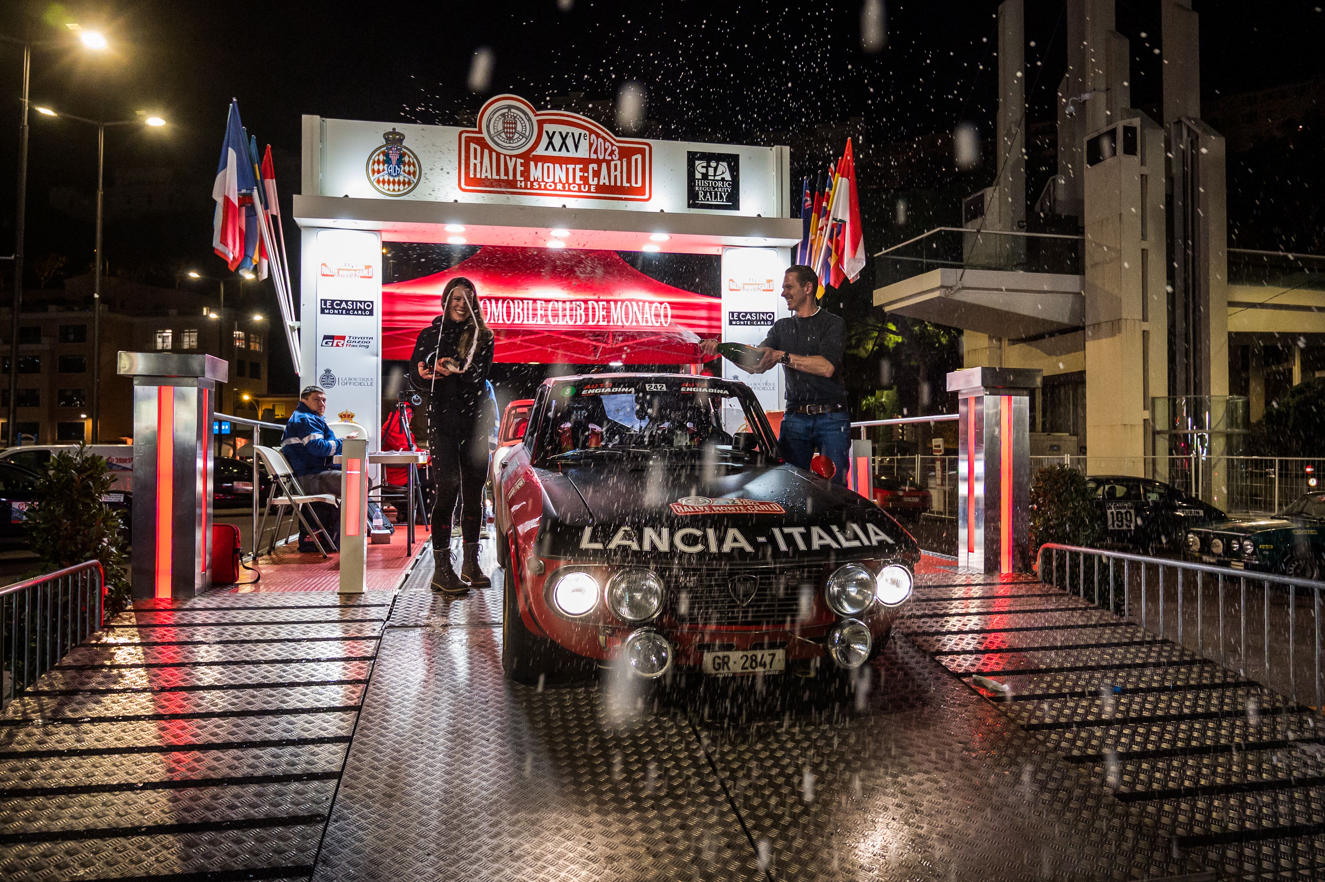 lanciafulvia_rallymontecarlo23 Lancia gana el Rally Montecarlo Histórico!