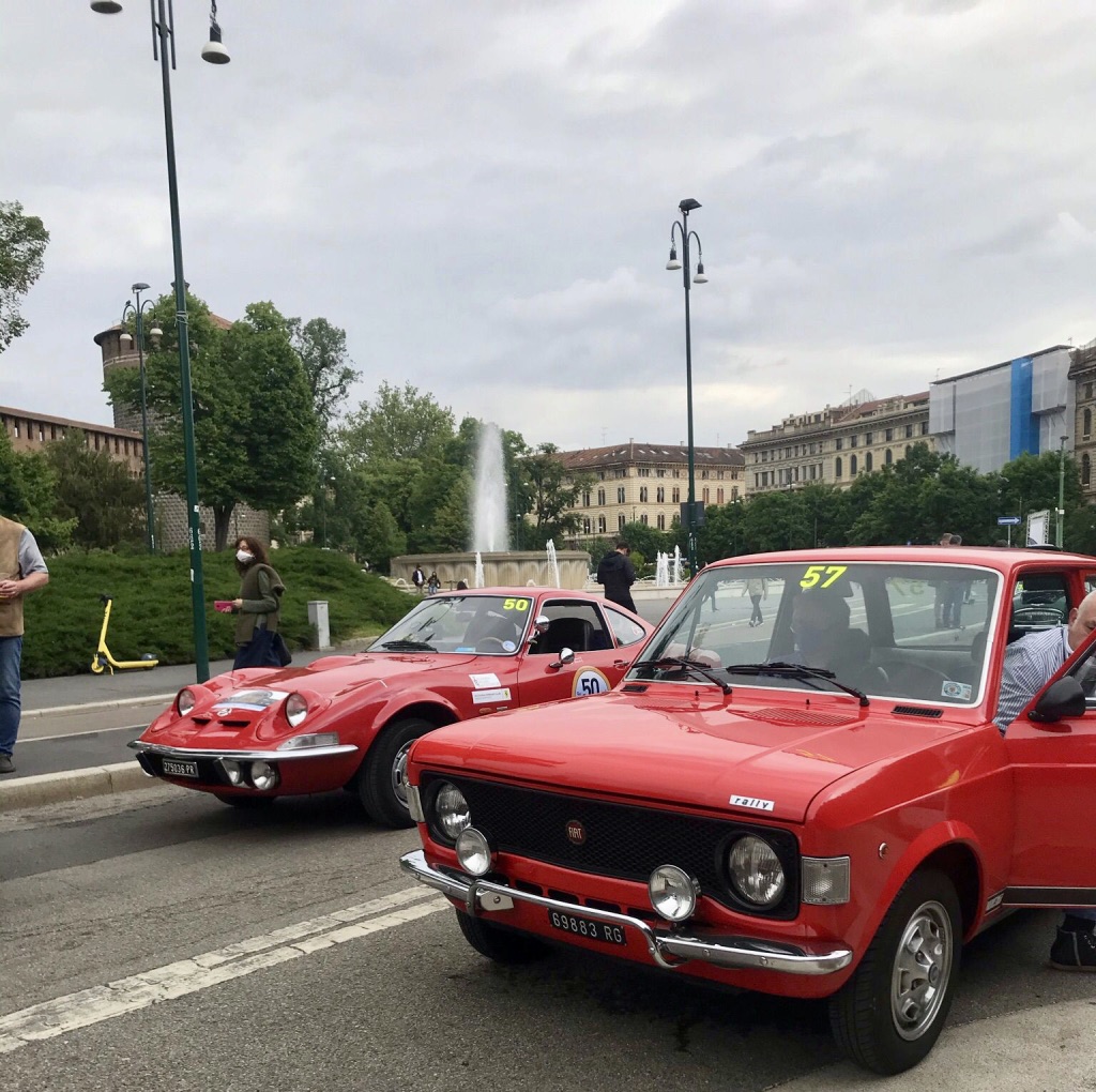 fiat128milanosanremo XIII Rievocazione Storica Coppa Milano Sanremo