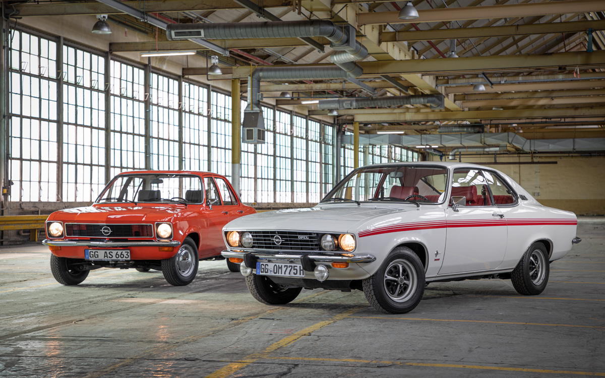 Felices 50 años Opel Manta y Ascona