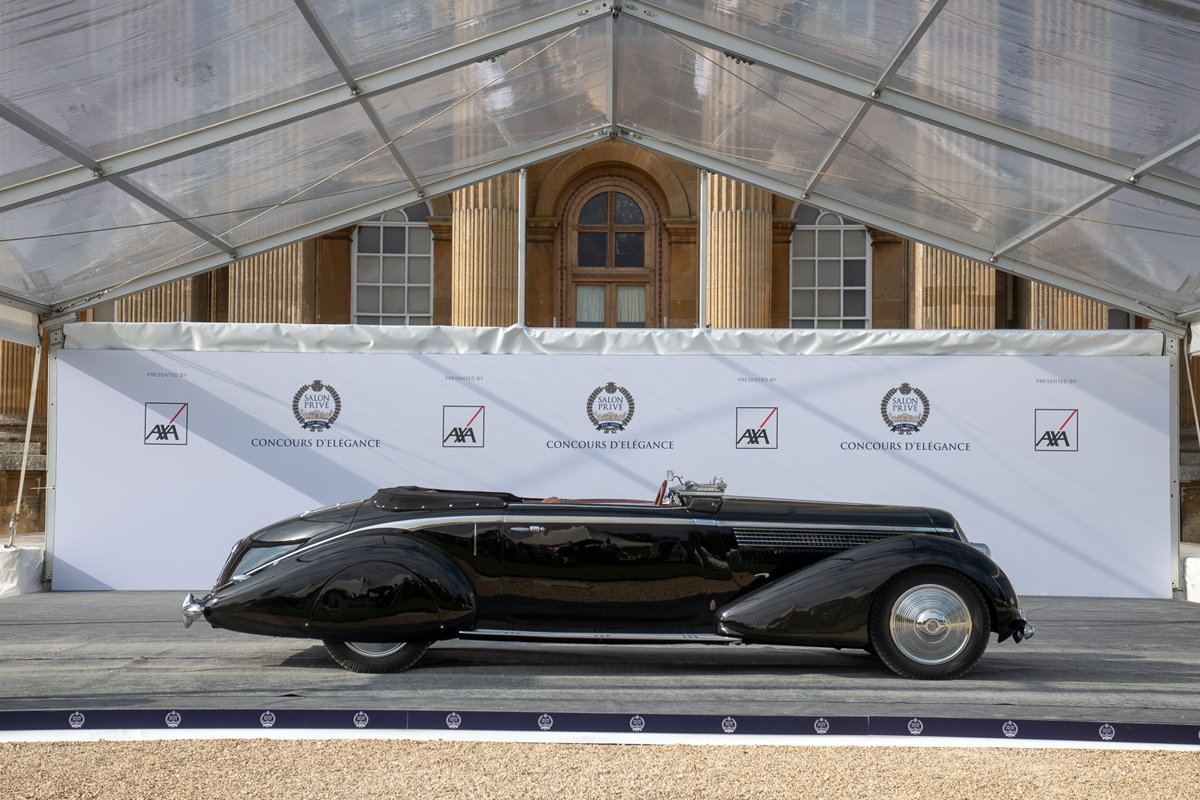 1936LanciaAsturaPininFarinaBoccaCabriolet_salonprive Concours of Elegance 2020