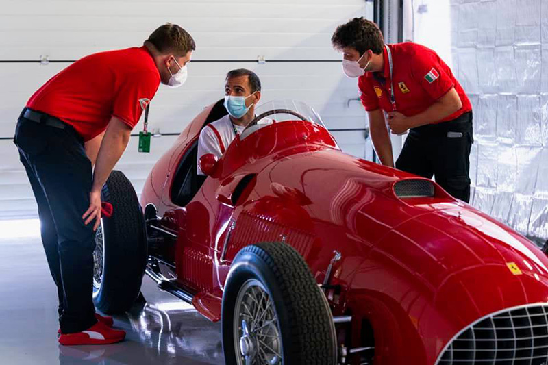 FERRARI-FROILAN-GONZALEZ-1 Ferrari 375 F1 y Froilán González y sus 70 años