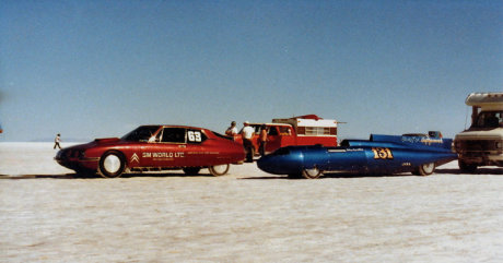 citroen_sm-bonneville Land Speed Racer, el Citroën SM que superó los 325 KM/H