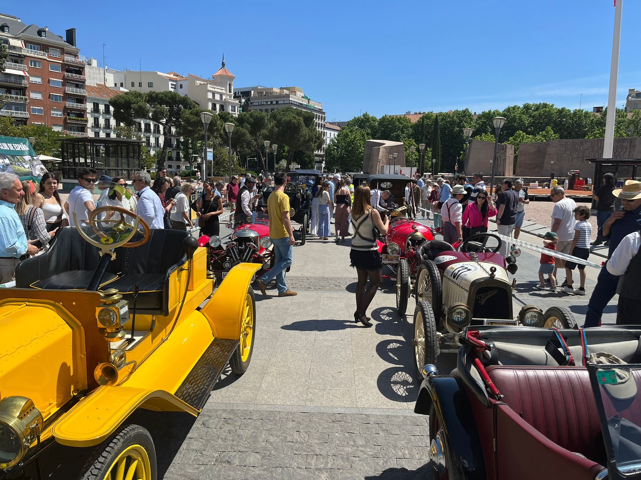 veteran_car_clubespana Salida Veteran  Madrid - Aranjuez